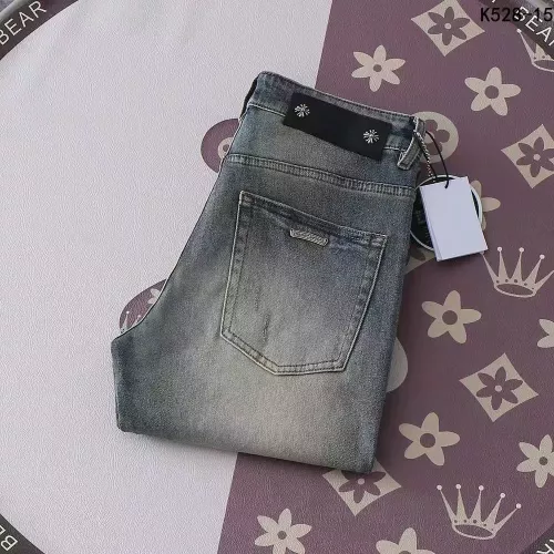 Replica Chrome Hearts Jeans For Men #1290369 $48.00 USD for Wholesale