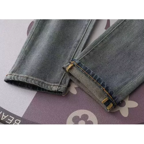 Replica Chrome Hearts Jeans For Men #1290369 $48.00 USD for Wholesale