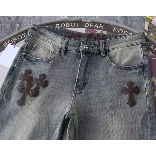 Replica Chrome Hearts Jeans For Men #1290370 $48.00 USD for Wholesale