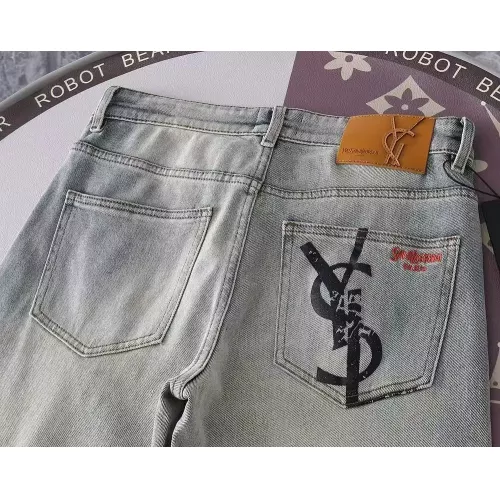 Replica Yves Saint Laurent YSL Jeans For Men #1290373 $48.00 USD for Wholesale