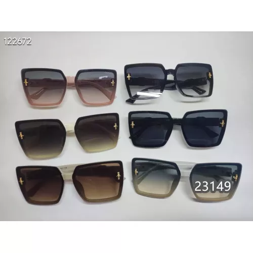 Replica Gucci Sunglasses #1290444 $25.00 USD for Wholesale