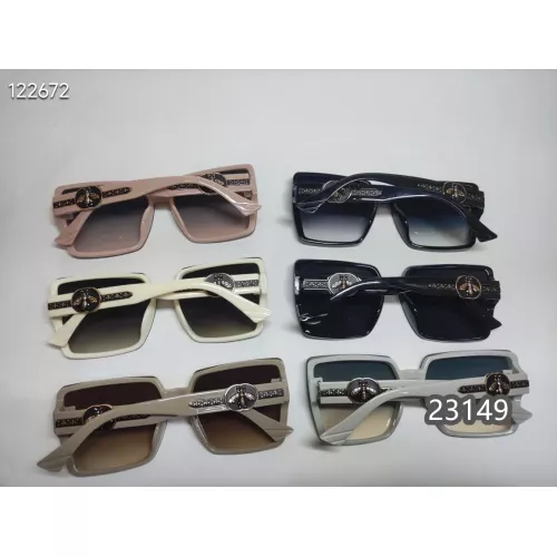 Replica Gucci Sunglasses #1290445 $25.00 USD for Wholesale