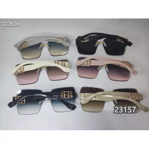 Replica Hermes Fashion Sunglasses #1290455 $25.00 USD for Wholesale