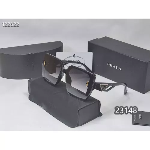 Prada Sunglasses #1290517 $25.00 USD, Wholesale Replica Prada Sunglasses