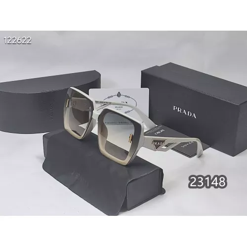 Prada Sunglasses #1290518 $25.00 USD, Wholesale Replica Prada Sunglasses