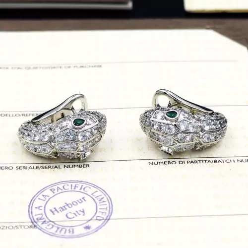 Replica Bvlgari Earrings For Women #1290548 $36.00 USD for Wholesale