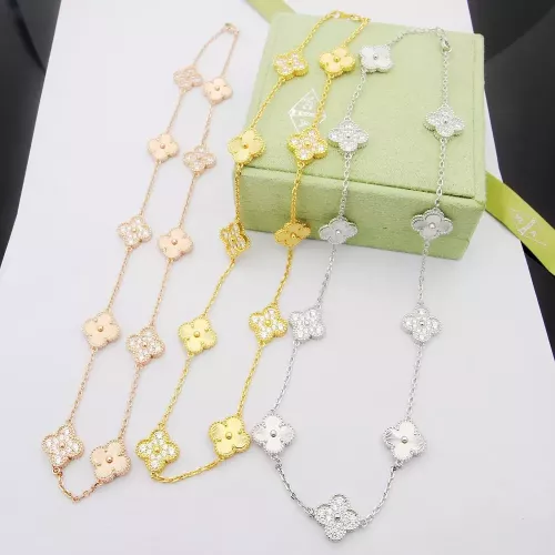 Replica Van Cleef & Arpels Necklaces For Women #1290570 $42.00 USD for Wholesale