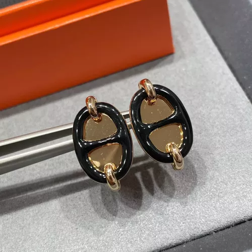 Replica Hermes Earrings For Women #1290616 $56.00 USD for Wholesale