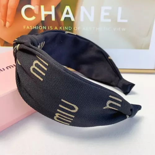 MIU MIU Headband For Women #1290928 $27.00 USD, Wholesale Replica MIU MIU Headband