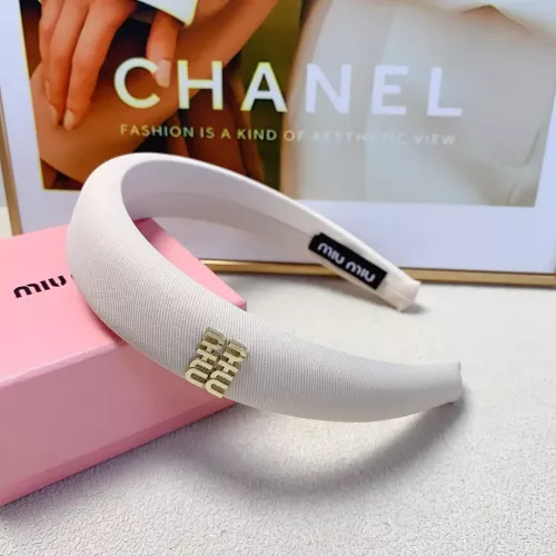 MIU MIU Headband For Women #1290929 $27.00 USD, Wholesale Replica MIU MIU Headband