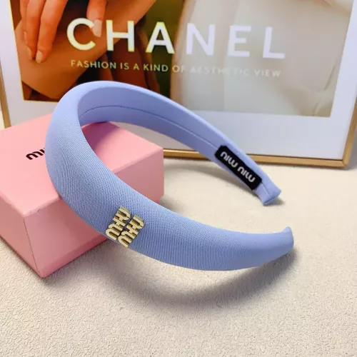 MIU MIU Headband For Women #1290931 $27.00 USD, Wholesale Replica MIU MIU Headband