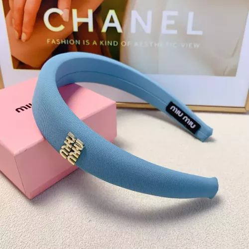 MIU MIU Headband For Women #1290932 $27.00 USD, Wholesale Replica MIU MIU Headband