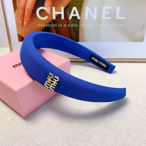 MIU MIU Headband For Women #1290934 $27.00 USD, Wholesale Replica MIU MIU Headband