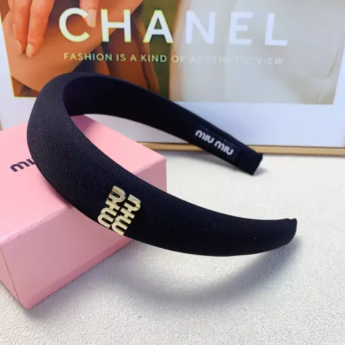 MIU MIU Headband For Women #1290935 $27.00 USD, Wholesale Replica MIU MIU Headband