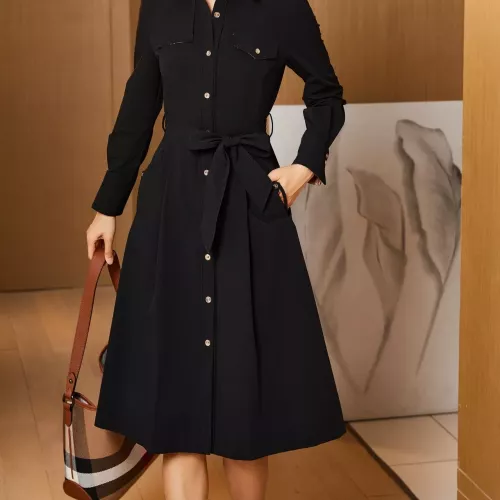 Burberry Dresses Long Sleeved For Women #1291010 $128.00 USD, Wholesale Replica Burberry Dresses