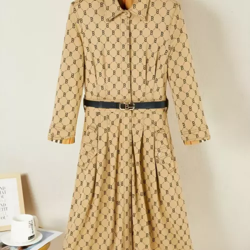 Burberry Dresses Long Sleeved For Women #1291013 $132.00 USD, Wholesale Replica Burberry Dresses