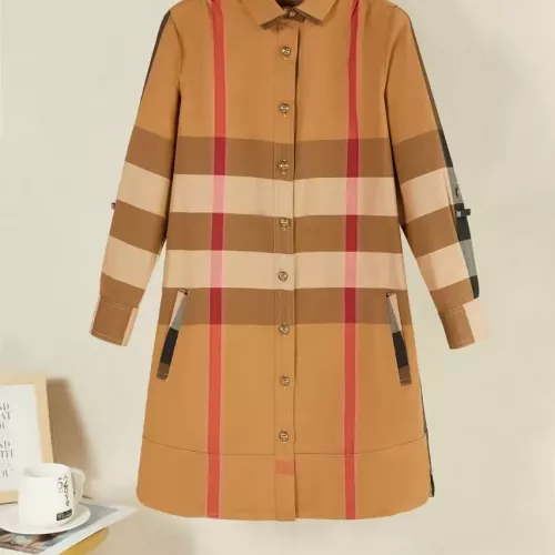 Burberry Dresses Long Sleeved For Women #1291023 $128.00 USD, Wholesale Replica Burberry Dresses