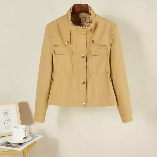 Burberry Jackets Long Sleeved For Women #1291032 $135.00 USD, Wholesale Replica Burberry Jackets