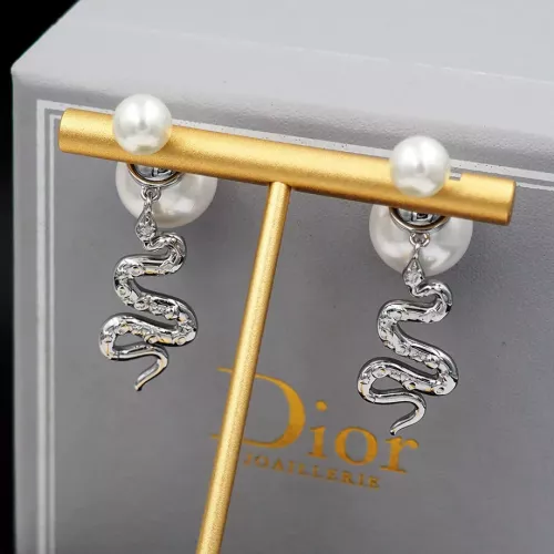 Replica Christian Dior Earrings For Women #1291056 $25.00 USD for Wholesale