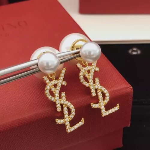 Yves Saint Laurent YSL Earrings For Women #1291101 $29.00 USD, Wholesale Replica Yves Saint Laurent YSL Earrings