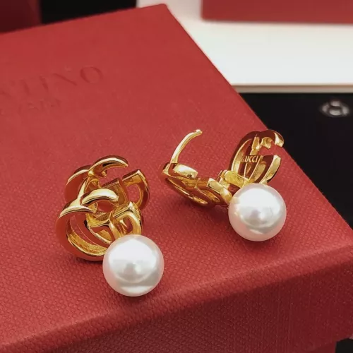 Replica Gucci Earrings For Women #1291105 $29.00 USD for Wholesale