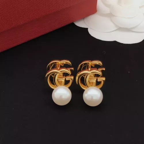 Replica Gucci Earrings For Women #1291105 $29.00 USD for Wholesale