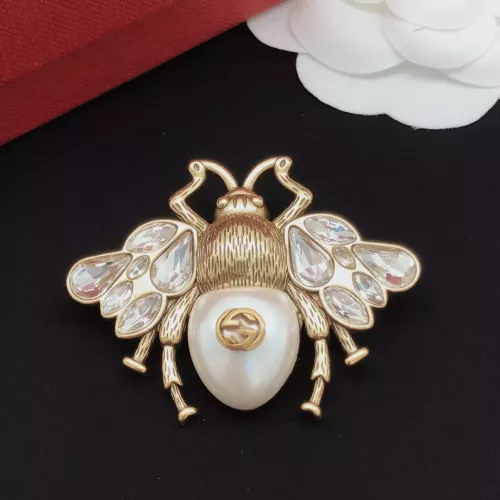 Replica Gucci Brooches For Women #1291106 $32.00 USD for Wholesale