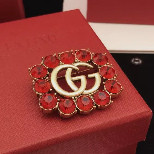 Replica Gucci Brooches For Women #1291107 $32.00 USD for Wholesale