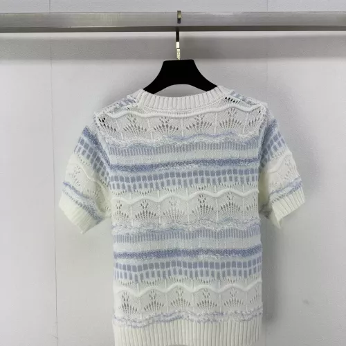 Replica Chanel Sweaters Short Sleeved For Women #1291122 $88.00 USD for Wholesale