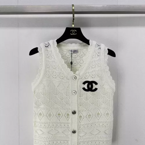 Chanel Sweaters Short Sleeved For Women #1291123 $80.00 USD, Wholesale Replica Chanel Sweaters