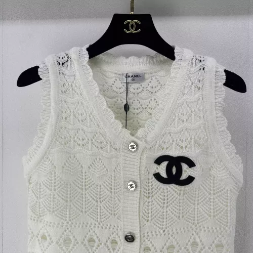 Replica Chanel Sweaters Short Sleeved For Women #1291123 $80.00 USD for Wholesale