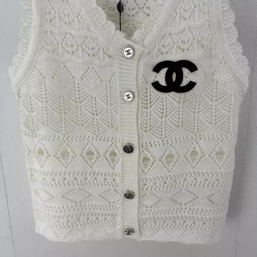 Replica Chanel Sweaters Short Sleeved For Women #1291123 $80.00 USD for Wholesale