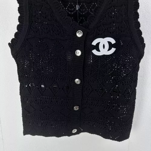 Replica Chanel Sweaters Short Sleeved For Women #1291124 $80.00 USD for Wholesale