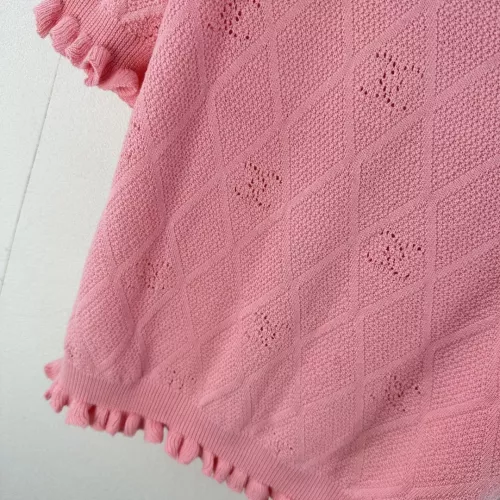 Replica Chanel Sweaters Short Sleeved For Women #1291127 $80.00 USD for Wholesale