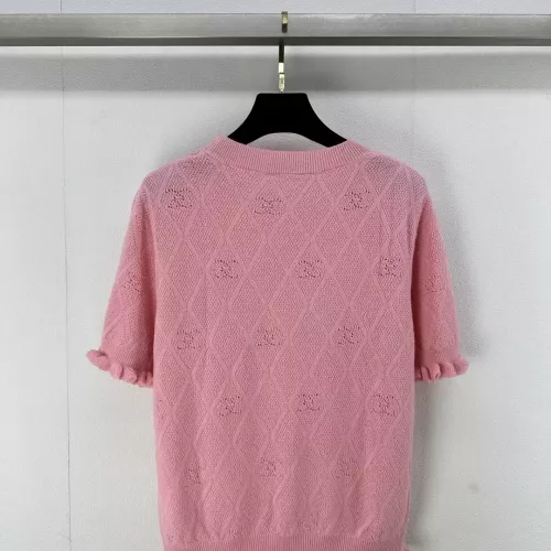 Replica Chanel Sweaters Short Sleeved For Women #1291127 $80.00 USD for Wholesale