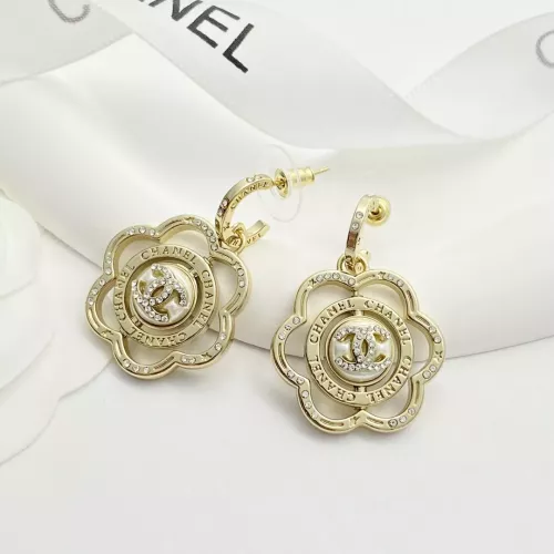 Replica Chanel Earrings For Women #1291146 $38.00 USD for Wholesale