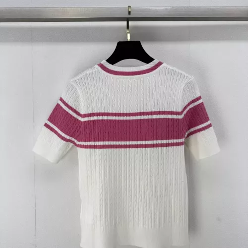 Replica MIU MIU Sweater Short Sleeved For Women #1291160 $80.00 USD for Wholesale