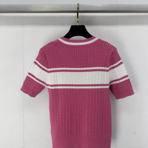 Replica MIU MIU Sweater Short Sleeved For Women #1291169 $80.00 USD for Wholesale