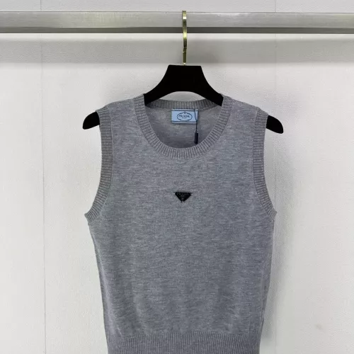 Prada Sweater Sleeveless For Women #1291177 $76.00 USD, Wholesale Replica Prada Sweater