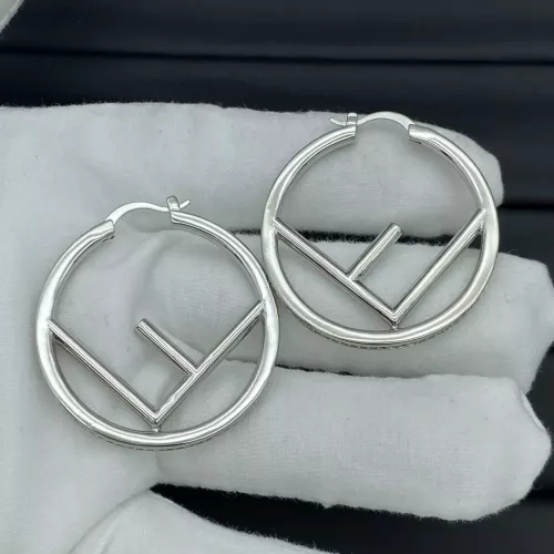 Fendi Earrings For Women #1291213 $25.00 USD, Wholesale Replica Fendi Earrings