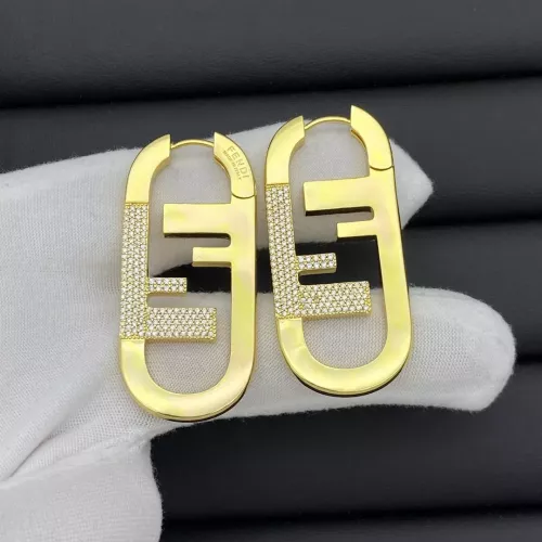 Fendi Earrings For Women #1291220 $29.00 USD, Wholesale Replica Fendi Earrings