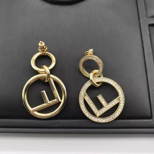 Replica Fendi Earrings For Women #1291227 $25.00 USD for Wholesale