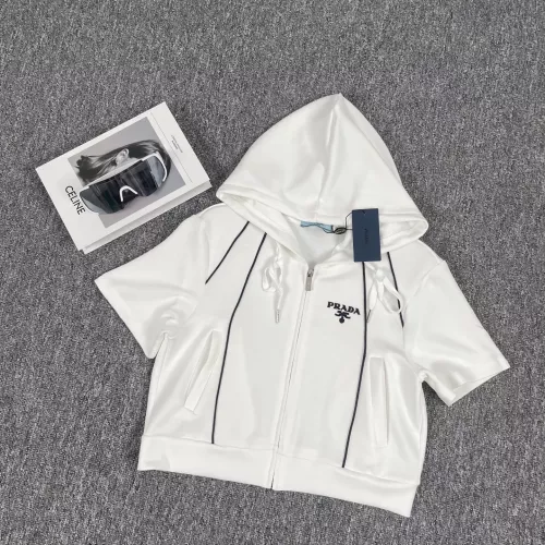 Replica Prada Tracksuits Short Sleeved For Women #1291509 $88.00 USD for Wholesale