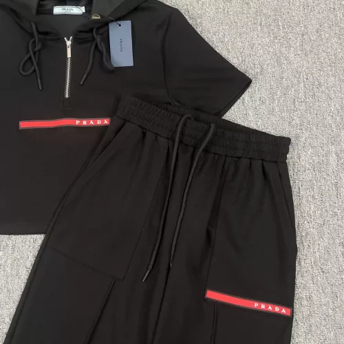 Replica Prada Tracksuits Short Sleeved For Women #1291519 $88.00 USD for Wholesale