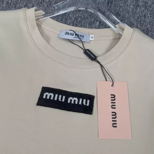 Replica MIU MIU Tracksuits Short Sleeved For Women #1291540 $85.00 USD for Wholesale