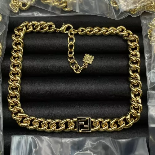 Fendi Necklaces #1291552 $25.00 USD, Wholesale Replica Fendi Necklaces