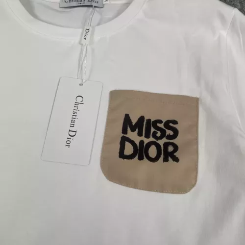 Replica Christian Dior Tracksuits Short Sleeved For Women #1291558 $85.00 USD for Wholesale