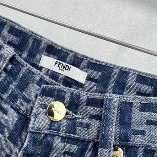 Replica Fendi Jeans For Women #1291690 $80.00 USD for Wholesale