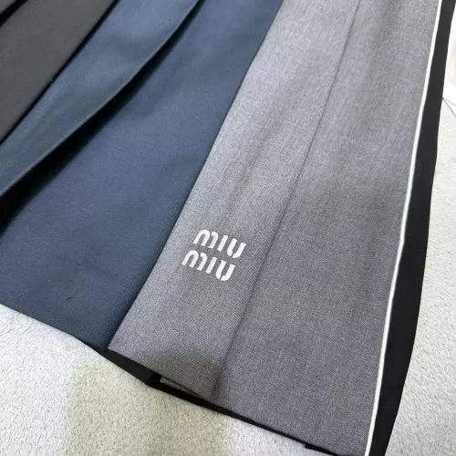 Replica MIU MIU Midi Skirt For Women #1291691 $80.00 USD for Wholesale