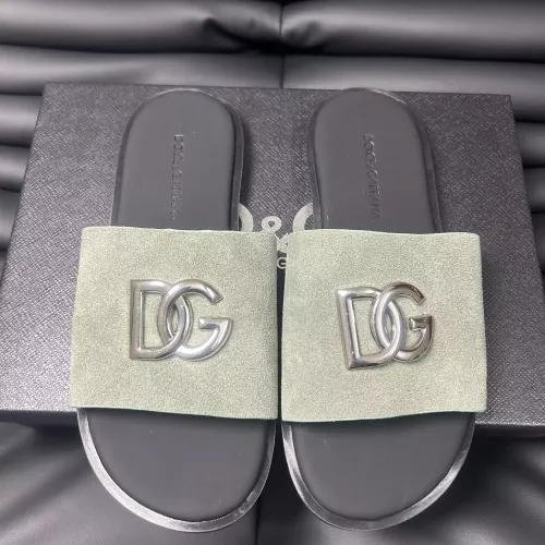 Dolce &amp; Gabbana D&amp;G Slippers For Men #1291703 $68.00 USD, Wholesale Replica Dolce &amp; Gabbana D&amp;G Slippers